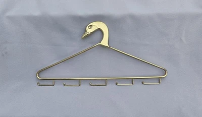 Corbata de cabeza de pato de latón, cinturón o bufanda con 5 ganchos 16"  Foto 1 de 4