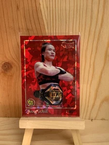 2025 P4P MMA CRIMSON ZHANG WEILI EFX CUSTOM CARD 1/1 UFC ACEO - Picture 1 of 2