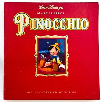 Laserdisc Pinocchio: Deluxe CAV Laserdisc Edition Box Set US release - Bild 1 von 2