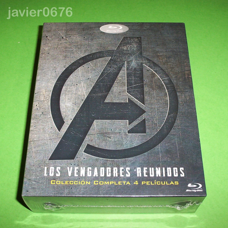 VENGADORES REUNIDOS COLECCION COMPLETA EN BLU-RAY PACK NUEVO PRECINTADO MARVEL - Imagen 1 de 4