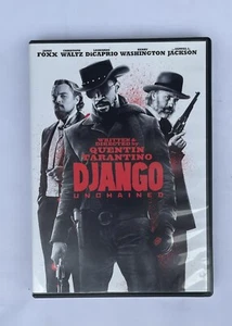 Django Unchained with Dust Jacket Jamie Foxx Sam Jackson Leo DiCaprio - Picture 1 of 5