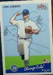 Tarjeta de béisbol Fleer Tradition 2002 selección 7-250 Foto 1 de 1