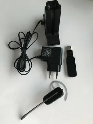 Plantronics WH500 On-Ear-Kopfhörer schwarz, Ohrbügel, Bluetooth MIT Zubehör! - Bild 1 von 4