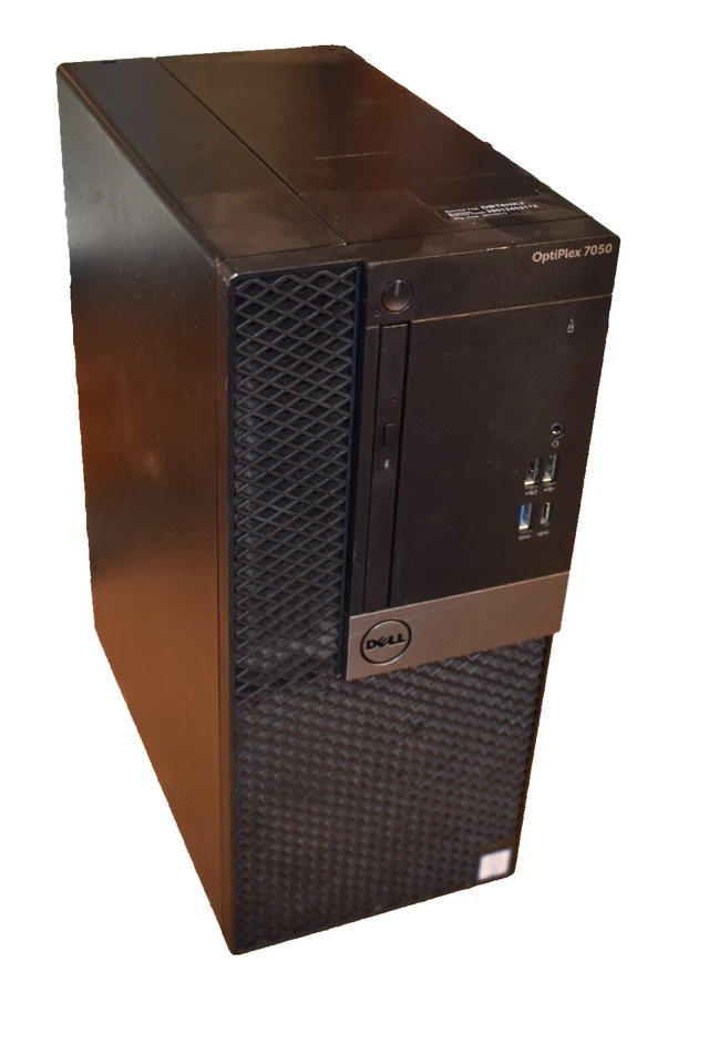 Dell OptiPlex 7050 Intel Quad Core i5-7500 3.4GHz 256GB SSD 8GB RAM Windows 11 - Image 1 of 4