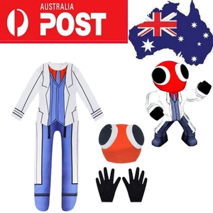 Rainbow Friends Roblox Cosplay Costume Jumpsuit Mask Halloween Party Book Week - Imagen 1 de 12