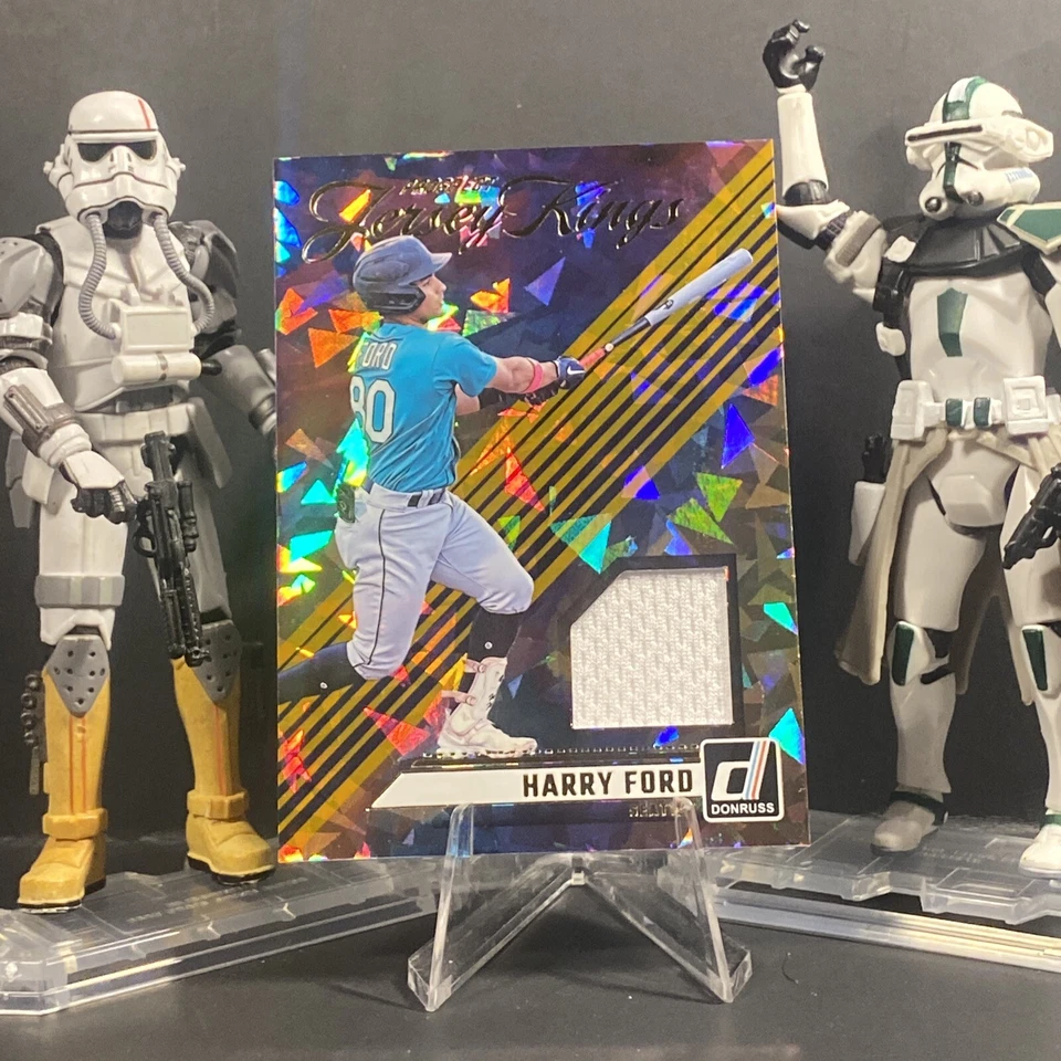 2024 Panini Donruss - Prospect Jersey Kings Orange Ice #PJK-HF Harry Ford - Image 1 of 4