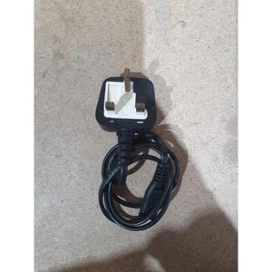 Joblot of 20 UK Plugs to C7 Figure of 8 Power Adapter Cable Black Wall Mounted - Picture 1 of 4