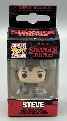 Funko Pocket POP! Keychain - Stranger Things S3 (Season 4) - STEVE  New In Box Cover
