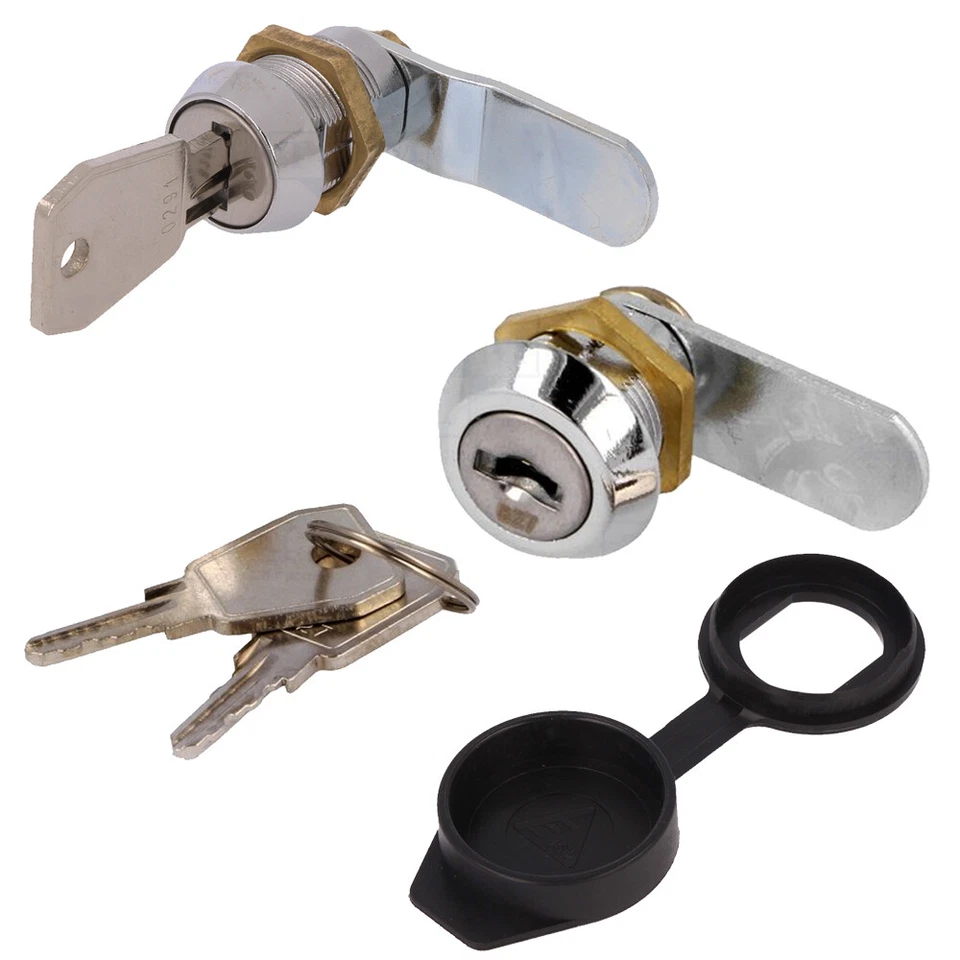 SYSTAFEX Schloss Verriegelung Türschloss mit 2 Schlüssel Gummiabdeckung Abdeckung