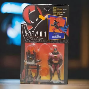 BATMAN THE ANIMATED SERIES - INFRARED BATMAN 12 CM MOC EU-CARD / KENNER 1993 - Picture 1 of 2