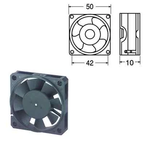 Ventola di raffreddamento 12V dimensione 5cm x 5cm x 10mm Ball Bearing - Foto 1 di 1