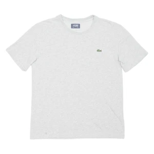 LACOSTE Mens T-Shirt Grey S - Picture 1 of 6