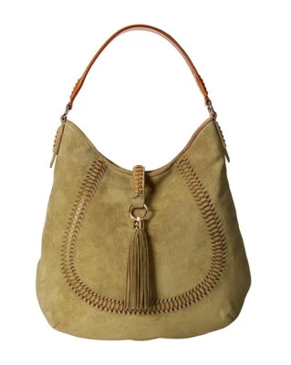 Bolso de Hombro Hobo Lauren Ralph Lauren Indian Cove Gamuza Cuero Elige un Color Foto 1 de 3