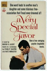 A Very Special Favor by Marvin H. Albert 1965 Dell Paperback Original 9305 - Picture 1 of 1