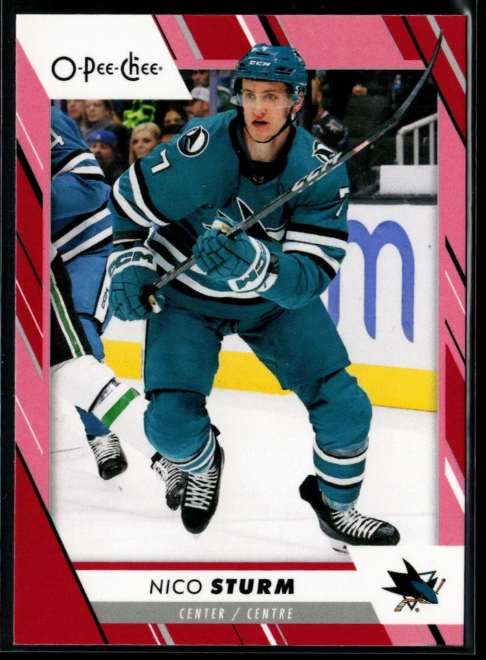 2023-24 O-Pee-Chee Red #312 Nico Sturm - Image 1 of 2