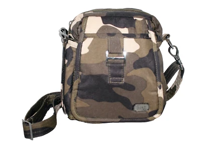 Bolso Bandolera Convertible LUG Infinity Can Estampado Camuflaje Marrón Verde Foto 1 de 4