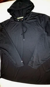 Men's Foundry Black Pullover Hoodie 100% Polyester 2XLT - Picture 1 of 3