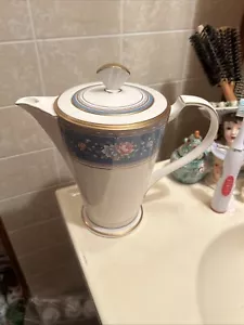 Noritake China Porcelain Grand Terrace Coffee Pot Coffeepot 9757 - Picture 1 of 15