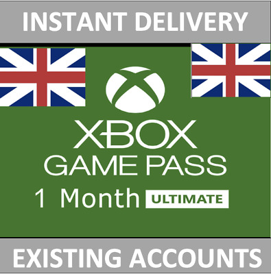 Xbox Game Pass Ultimate Code 1 Month Live Gold - Existing Users - Instant Email • 2.41£