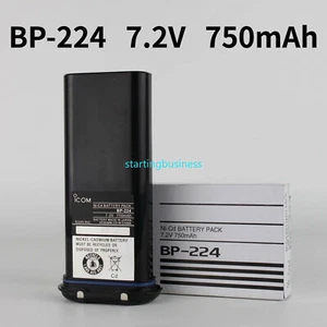 NEW ICOM BP-224 7.2V/750mA Battery Pack for IC-M2A IC-M2 IC-GM1600 IC-M32 IC-M31 - Picture 1 of 15
