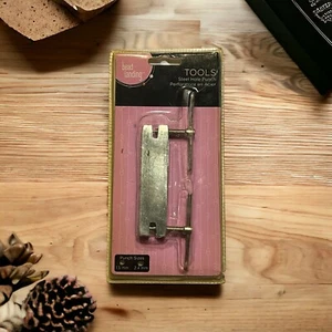Bead Landing Steel Hole Punch Bench Vise 1.5 & 2.4 mm Jewelry Making Holes NEW - Picture 1 of 5