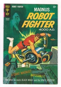 '68 GOLD KEY MAGNUS ROBOT FIGHTER 21 (VF- 7.5) SPACE SPECTER / RUSS MANNING ART* - Foto 1 di 1
