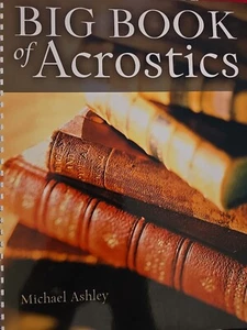 Big Book of Acrostics, by Michael Ashley Note 1-2 - Picture 1 of 9