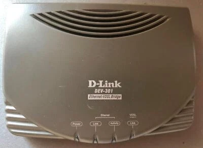 D-Link Set DEV-301 J VDSL Bridge D-Link DEV-304 Ethernet V-DSL Bridge 4Port OV - Bild 1 von 4