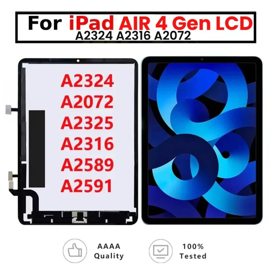 iPad Air 4th or 5th 10.9" A2324 A2316 A2072 LCD Dispaly Screen Touch Digitizer - Image 1 of 1