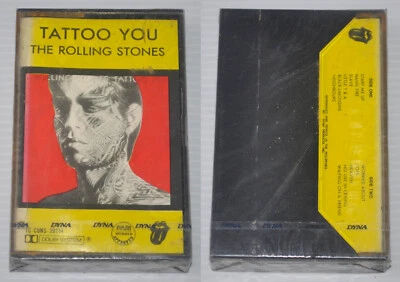 Philippines THE ROLLING STONES Tattoo You SEALED Dolby Cassette Tape - Image 1 of 3