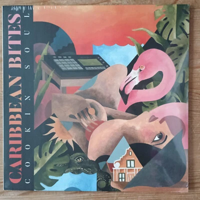 Cookin Soul ‎– Caribbean Bites LP 2021, SEALED ORANGE VINYL, 366 COPIES MADE - Bild 1 von 2