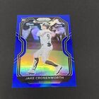 2021 Panini Prizm BLUE HOLO Jake Cronenworth Rookie #62 RC Card San Diego Padres. rookie card picture