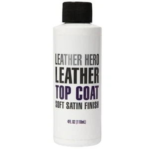 Leather Hero Satin Top Coat Leather Sealant Color Restorer 4oz - Picture 1 of 4