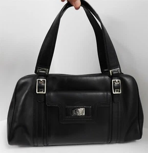 Lambertson Truex Umhängetasche schwarz Leder groß - Bild 1 von 6