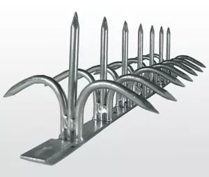 Shinobi Gaeshi H130 Security Fence Spikes Dual Claw Anti-Climb Made in Japan - Picture 1 of 3