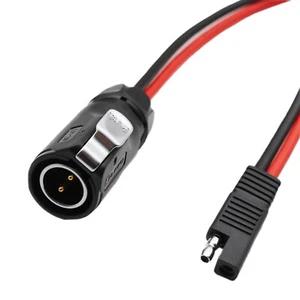 10AWG SAE Adpater Cable To LP-20 2 Pin Solar Power Industrial Circular Connector - Picture 1 of 8