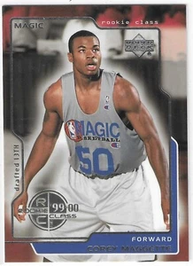 1999-00 UPPER DECK COREY MAGGETTE ROOKIE CLASS RC #168 ORLANDO MAGIC DUKE  - Picture 1 of 2