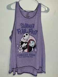 Camiseta sin mangas Pesadilla antes de Navidad, XXXLarge para mujer, Disney Jack - Imagen 1 de 4