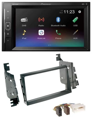 Pioneer DAB MP3 2DIN Bluetooth USB Autoradio für Hyundai Azera Japan USA Grandeu - Bild 1 von 4
