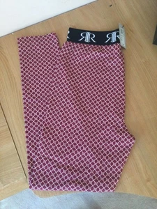 River Island new deep pink leggings size 12 - Picture 1 of 1