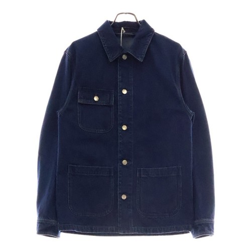 Giacca denim Gucci logo indaco 789129 usata 19c905128aaf2e22ced7bc8f26ff0262