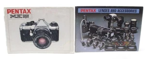Pentax ME Super Instruction Manual Owners Guide Original + Lenses & Accy Booklet - Picture 1 of 2