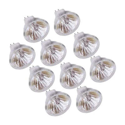 10Pcs Warm White MR11 35W Halogen Bulbs Spotlight Lamp Bulbs top - Image 1 of 4