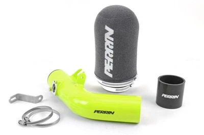 Perrin Neon Yellow Cold Air Intake for 08-14 Subaru WRX/STI / 08-15 STI - Image 1 of 4