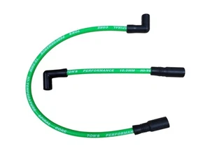 Hot Lime 10mm Harley Davidson Big Twin 99-17 FXD Dyna Softail Spark Plug Wires - Bild 1 von 7