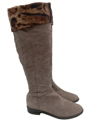 STUART WEITZMAN Stivale militare Donna Stivale alto Taglia IT 38 grigio - Immagine 1 di 4