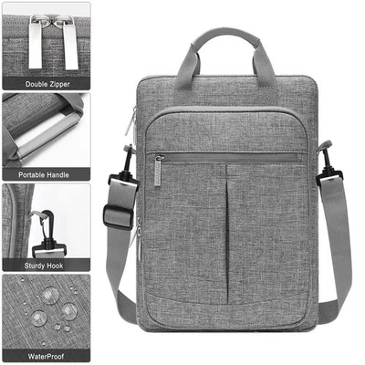 Bolso de hombro para portátil MacBook Pro 14 pulgadas 13-13,3 pulgadas Funda para portátil Foto 1 de 4