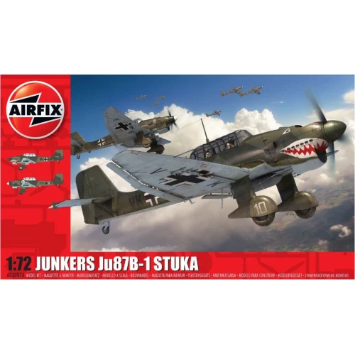Airfix A03087A - 1/72 Junkers Ju87 B-1 Stuka - Neuf