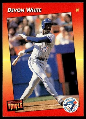 1992 Triple Play Devon White #240 - Image 1 of 2