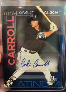 Bowman Platinum 2020 - Wal-Mart Top Prospects Corbin Carroll #TOP-79 azul... - Imagen 1 de 2